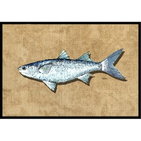 Carolines Treasures 18 x 27 In. Mullet Indoor or Outdoor Mat 8805MAT